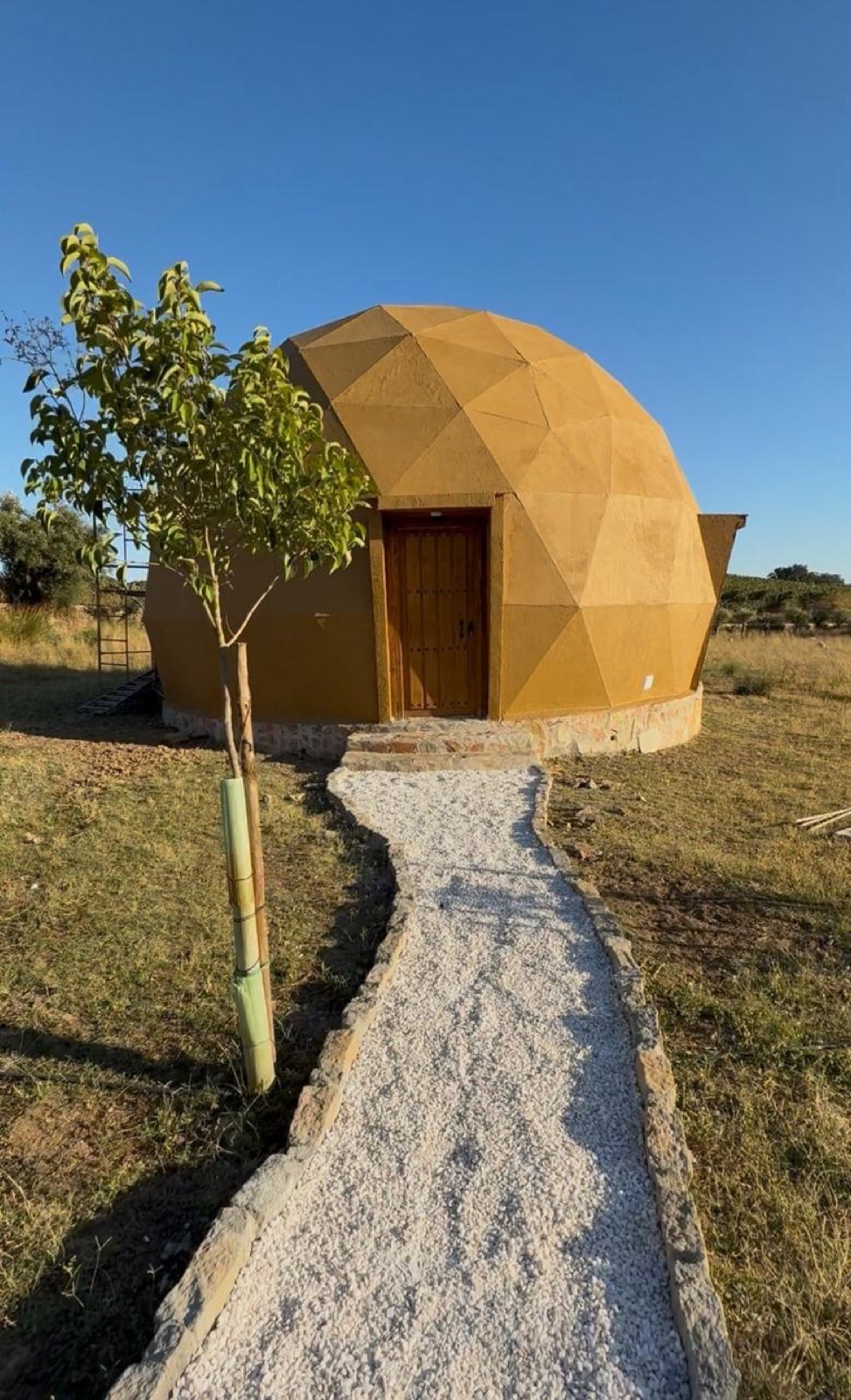 Sacred ceremony dome exterior